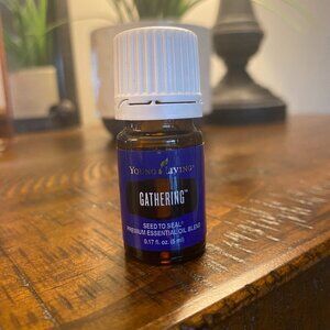 Young Living 5 ml gathering essential oil blend pure unadulterated aromatherapy
